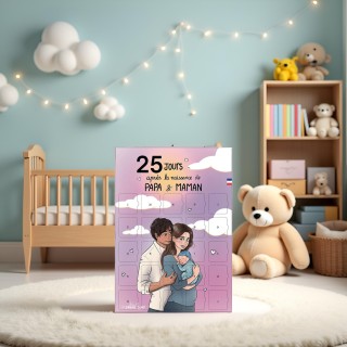 Calendrier de l'après Naissance - 25 jours pour devenir parents