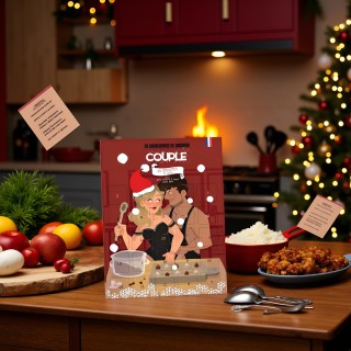 Calendrier de l'avent pour couple - 25 recettes de Noël à partager