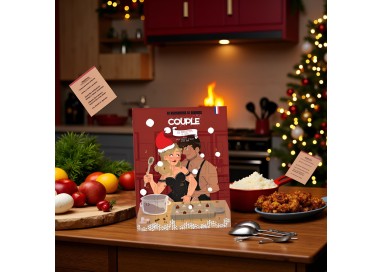 Calendrier de l'avent pour couple - 25 recettes de Noël à partager