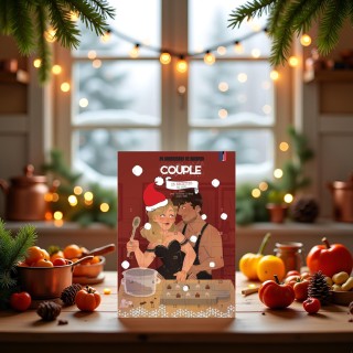 Calendrier de l'avent pour couple - 25 recettes de Noël à partager
