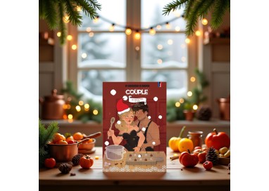 Calendrier de l'avent pour couple - 25 recettes de Noël à partager