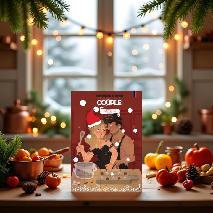 Calendrier de l'avent pour couple - 25 recettes de Noël à partager