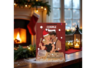 Calendrier de l'avent pour couple - 25 recettes de Noël à partager