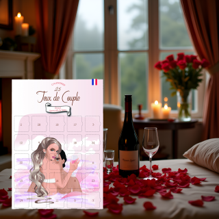 Calendrier de l'avent Couple | 25 défis sensuels