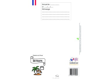 Calendrier de l’Avent Retraite 25 jours – Cadeau original départ en retraite