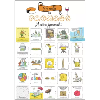Calendrier de l’Avent Fromage | 25 Recettes Gourmandes & Originales | Idée Cadeau Amateur de Fromage