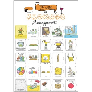 Calendrier de l’Avent Fromage | 25 Recettes Gourmandes & Originales | Idée Cadeau Amateur de Fromage