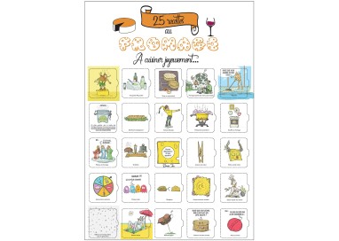 Calendrier de l’Avent Fromage | 25 Recettes Gourmandes & Originales | Idée Cadeau Amateur de Fromage