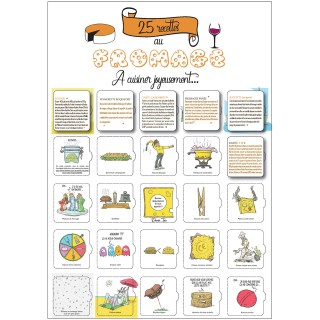 Calendrier de l’Avent Fromage | 25 Recettes Gourmandes & Originales | Idée Cadeau Amateur de Fromage