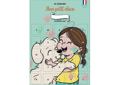 Calendrier "Mon Chien et Moi" – Affiche A3 éducative et ludique