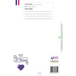 Calendrier “25 Bisous” personnalisable – Affiche A3 enfant avec chevalet – 25 bisous tendres & rigolos – Sans Chocolat