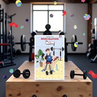 Calendrier de l'avent musculation 25 exercices homme