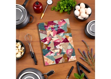 Calendrier cadeau Devenir chef cuisinier compte à rebours 25 jours