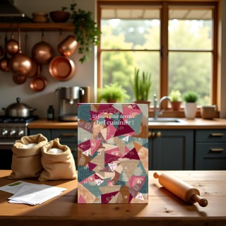 Calendrier cadeau Devenir chef cuisinier compte à rebours 25 jours