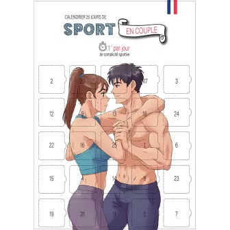 Calendrier Sport en Couple – 25 exercices fitness à deux
