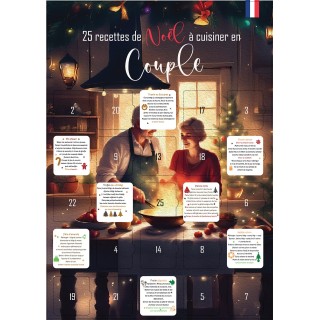 Calendrier de l’Avent Couple – 25 Recettes Gourmandes à Deux