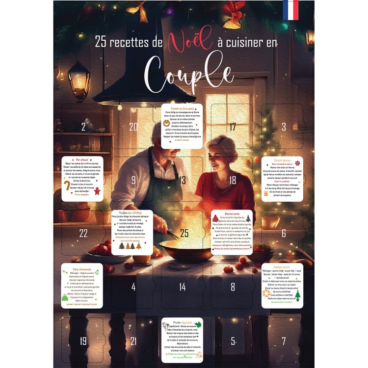 Couple, recettes à deux, détail