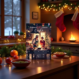 Calendrier de l’Avent Couple – 25 Recettes Gourmandes à Deux