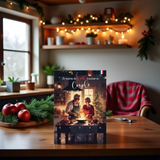 Calendrier de l’Avent Couple – 25 Recettes Gourmandes à Deux