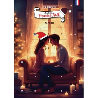 Calendrier de l’Avent Couple Adulte – 25 Jeux & Défis Romantiques et Sexy – Cadeau Homme Femme Noël