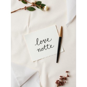 Le message manuscrit