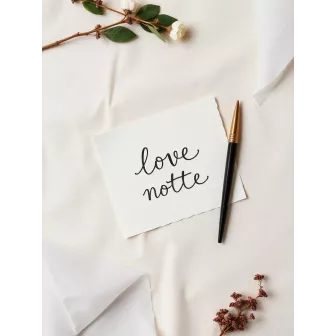 Le message manuscrit
