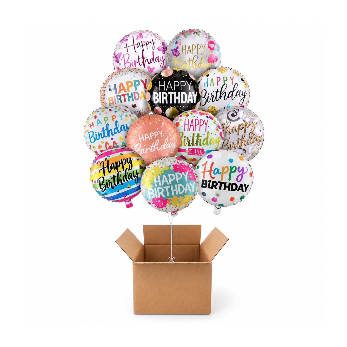 Ma box ballon Joyeux Anniversaire