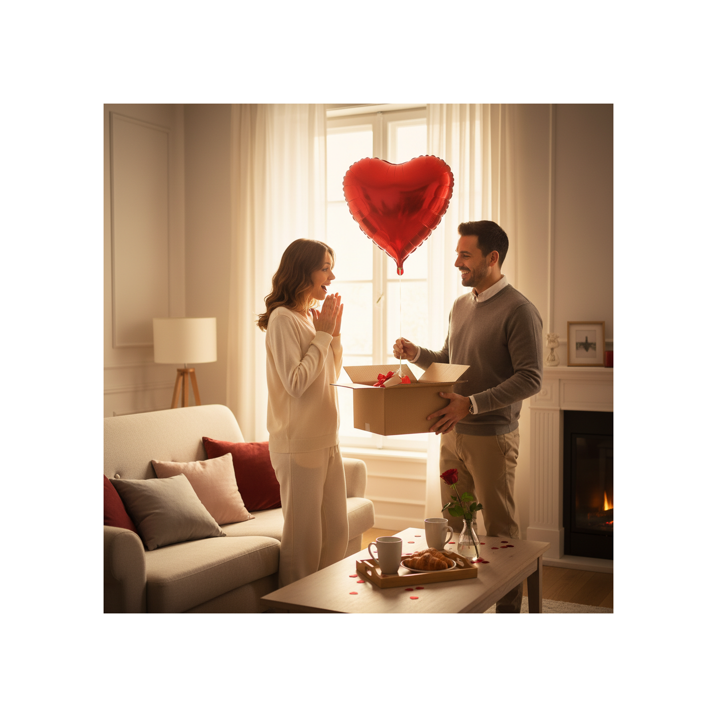 Ma box ballon Coeur Amour