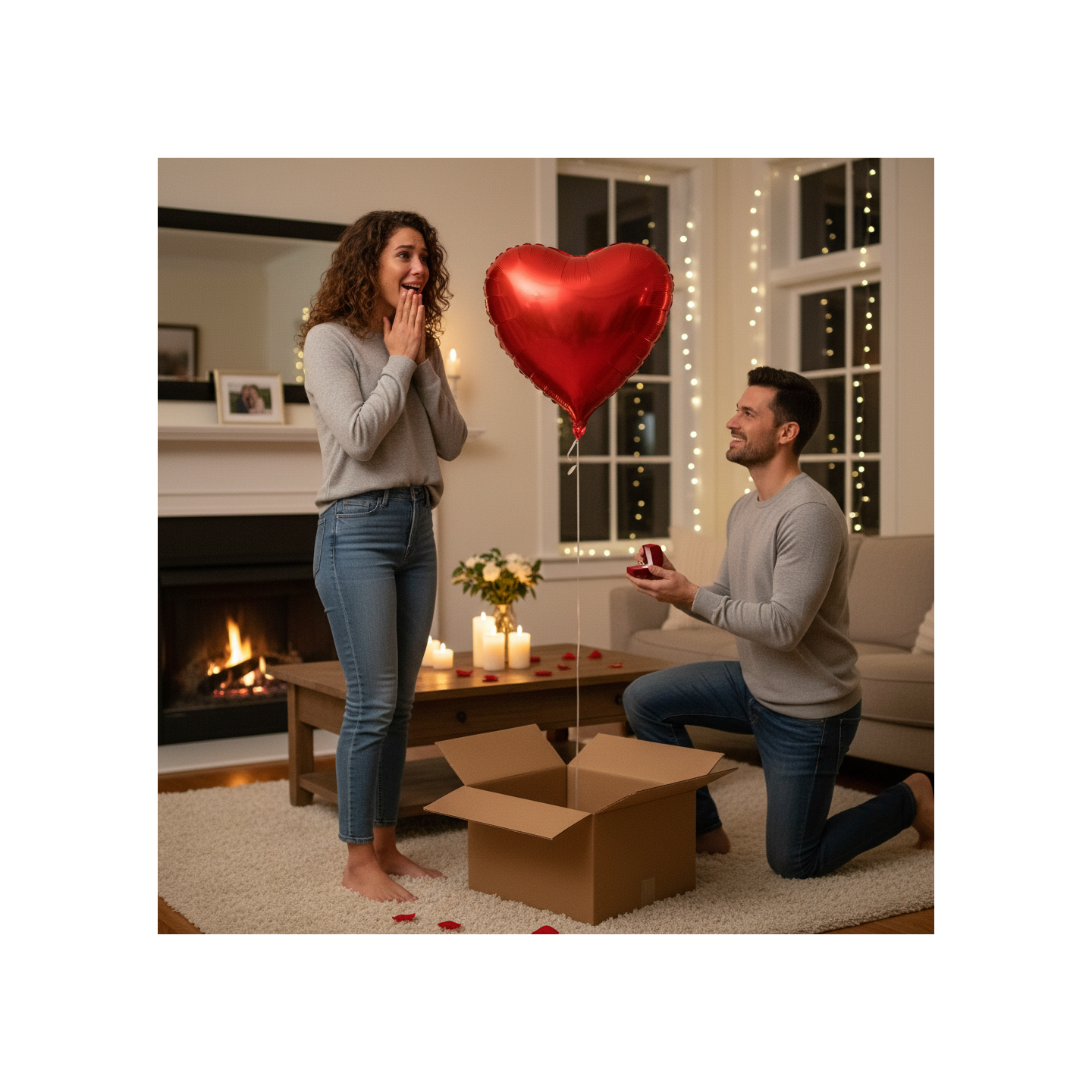 Ma box ballon Coeur Amour