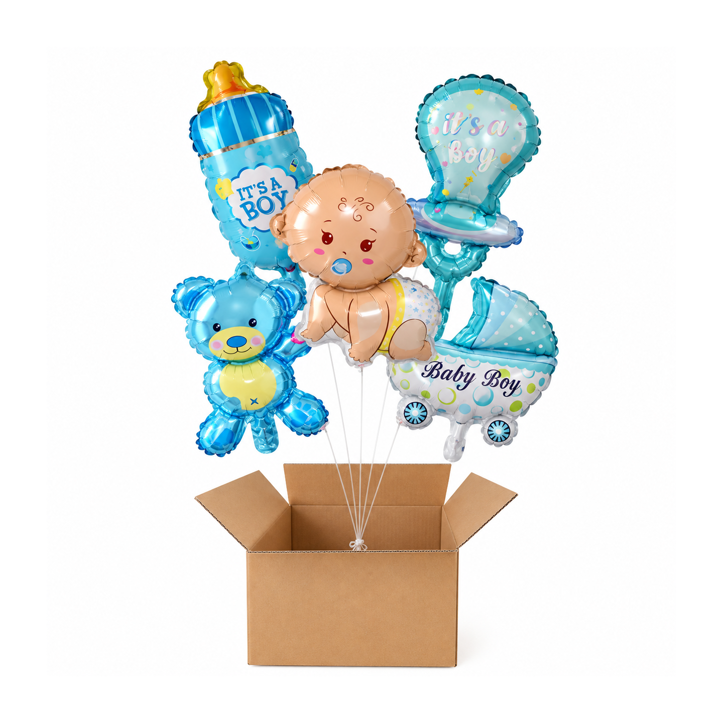 Ballon Surprise Annonce Grossesse à l’Hélium Fille ou Garçon