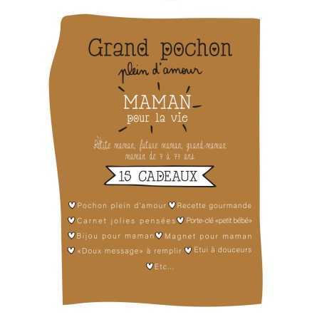 Pochon Plein D Amour Maman Pochette Surprise 15 Cadeaux