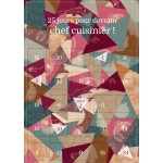 Calendrier cadeau Devenir chef cuisinier compte à rebours 25 jours