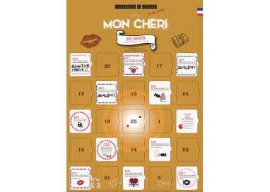 Calendrier de l’avent MON CHERI – 25 défis à partager en couple