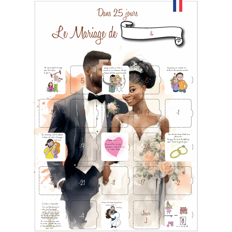 Mariage, avant le jour J, détail