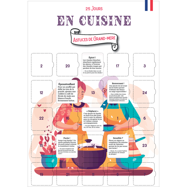 En cuisine, 25 astuces, détail