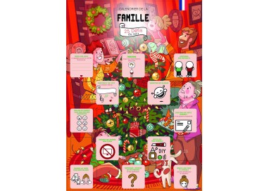 Calendrier de l'avent En Famille | 25 défis du soir