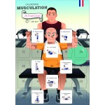 Calendrier 25 jours Musculation | 25 Exercices