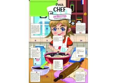 Calendrier Petit Chef | 25 Recettes simples et délicieuses