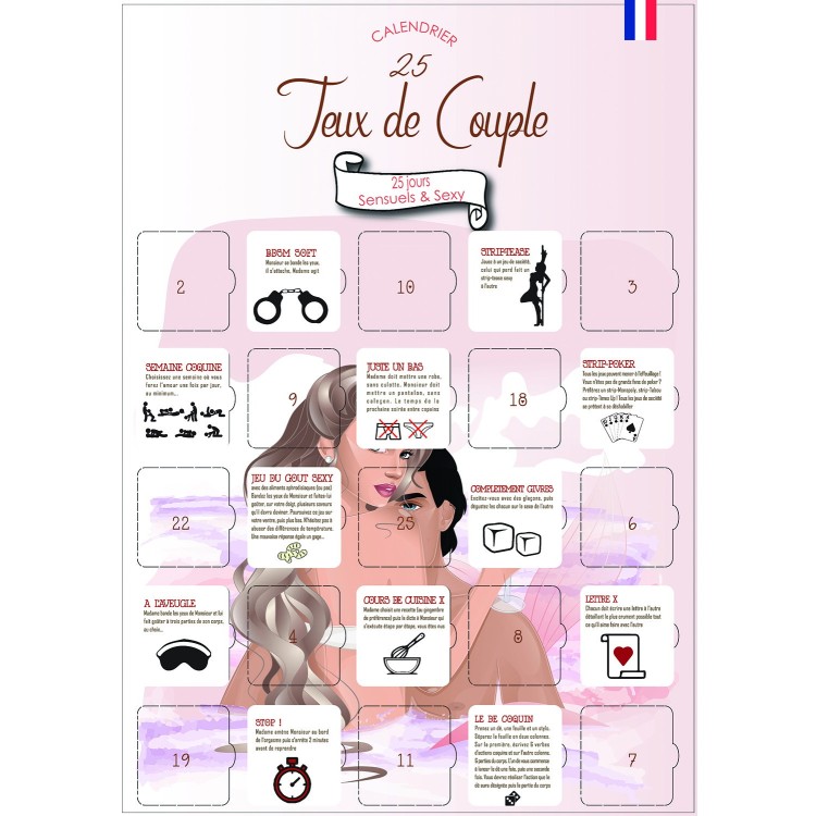 Couple, 25 défis sensuels, détail