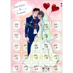 Calendrier compte a rebours avant le mariage 25 jours