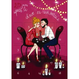 Calendrier de l'après diner en amoureux