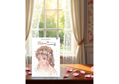 Calendrier de l'avant Mariage 25 jours pour la mariée