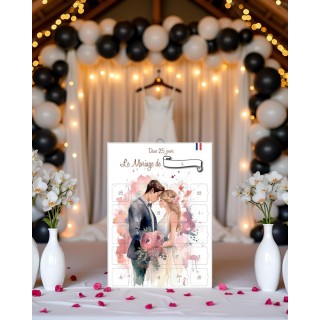 Calendrier de l'Avant Mariage 25 jours Astuces et Conseils