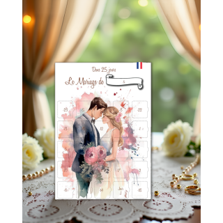 Calendrier de l'Avant Mariage 25 jours Astuces et Conseils