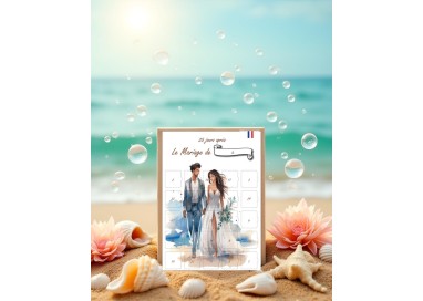 Calendrier Mariage 25 jours Après le jour J