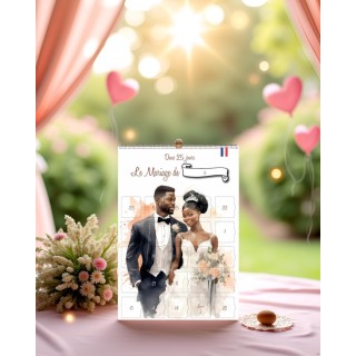 Calendrier Mariage 25 jours Avant le jour J