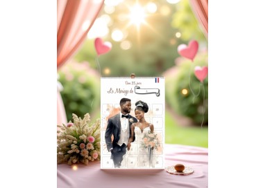 Calendrier Mariage 25 jours Avant le jour J