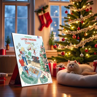 Calendrier de l’avent Lutins Farceurs – 25 blagues de Noel