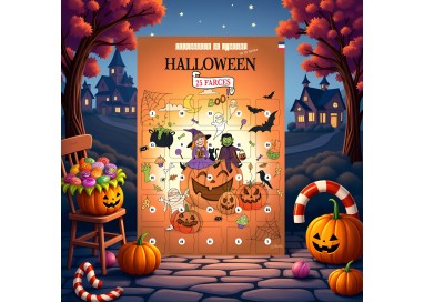 Calendrier de l'avant ou de l'après Halloween 25 farces