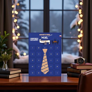 Calendrier de l'avant ou après Homme - 25 bonnes manières à table
